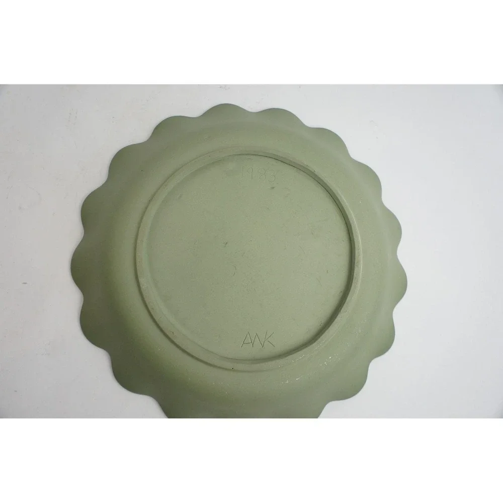 Handmade ceramic pie